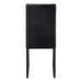 I 1106 Dining Chair - 2pcs / 38"H / Black Leather-Look / Black - Furniture Depot (7881066021112)
