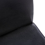 I 1106 Dining Chair - 2pcs / 38"H / Black Leather-Look / Black - Furniture Depot (7881066021112)