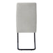 I 1113 Dining Chair - 2pcs / 39"H / Grey Fabric / Black Metal - Furniture Depot (7881066873080)