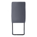 I 1124 Dining Chair - 2pcs / 39"H / Grey Leather-Look / Metal - Furniture Depot (7881068085496)