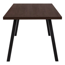Load image into Gallery viewer, I 1138 Dining Table - 36&quot;X 60&quot; / Espresso / Black Metal - Furniture Depot (7881068511480)