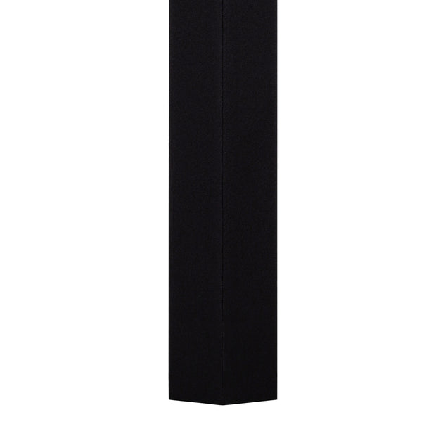 I 1153 Dining Table - 48"Dia/ Black Reclaimed Wood / Black Metal - Furniture Depot (7881068871928)