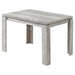 I 1164 Dining Table - 32"X 48" / Grey Reclaimed Wood-Look - Furniture Depot (7881069232376)