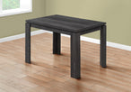 I 1166 Dining Table - 32"X 48" / Black Reclaimed Wood-Look - Furniture Depot