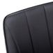 I 1185 Dining Chair - 2pcs / 33"H / Black Leather-Look / Chrome - Furniture Depot (7881069953272)