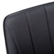 I 1185 Dining Chair - 2pcs / 33"H / Black Leather-Look / Chrome - Furniture Depot (7881069953272)