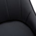 I 1185 Dining Chair - 2pcs / 33"H / Black Leather-Look / Chrome - Furniture Depot (7881069953272)
