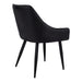 I 1187 Dining Chair - 2pcs / 33"H / Black Leather-Look / Black - Furniture Depot (7881070149880)