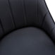 I 1187 Dining Chair - 2pcs / 33"H / Black Leather-Look / Black - Furniture Depot (7881070149880)