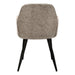 I 1194 Dining Chair - 2pcs / 33"H / Taupe Fabric / Black Metal - Furniture Depot (7881071231224)