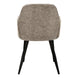 I 1194 Dining Chair - 2pcs / 33"H / Taupe Fabric / Black Metal - Furniture Depot (7881071231224)