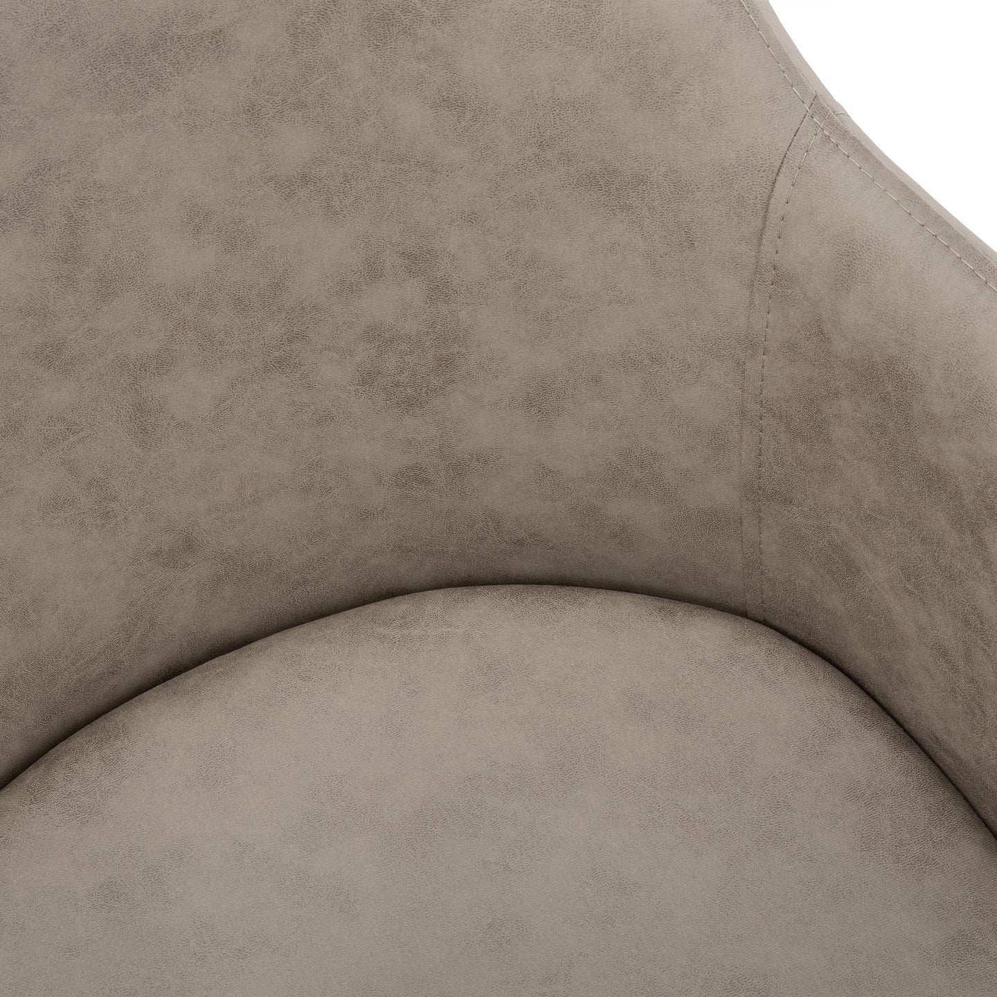 I 1194 Dining Chair - 2pcs / 33"H / Taupe Fabric / Black Metal - Furniture Depot (7881071231224)