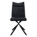 I 1215 Dining Chair - 2pcs / 36"H / Black Leather-Look / Black - Furniture Depot (7881072410872)