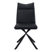 I 1215 Dining Chair - 2pcs / 36"H / Black Leather-Look / Black - Furniture Depot (7881072410872)