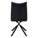 I 1215 Dining Chair - 2pcs / 36"H / Black Leather-Look / Black - Furniture Depot (7881072410872)