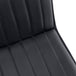 I 1215 Dining Chair - 2pcs / 36"H / Black Leather-Look / Black - Furniture Depot (7881072410872)