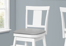 Load image into Gallery viewer, I 1232 Barstool - 2pcs / 44&quot;H / White / Swivel Bar Height - Furniture Depot (7881072935160)