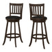 I 1236 Barstool - 2pcs / 44"H / Espresso / Swivel Bar Height - Furniture Depot (7881073131768)