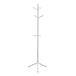 I 2002 Coat Rack - 69"H / White Wood Contemporary Style - Furniture Depot (7881076277496)