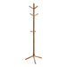 I 2003 Coat Rack - 69"H / Oak Wood Contemporary Style - Furniture Depot (7881076408568)