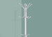 I 2006 Coat Rack - 70"H / White Metal - Furniture Depot (7881076670712)