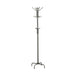 I 2007 Coat Rack - 70"H / Silver Metal - Furniture Depot