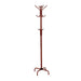 I 2008 Coat Rack - 70"H / Red Metal - Furniture Depot