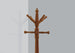 I 2012 Coat Rack - 73"H / Oak Wood Traditional Style - Furniture Depot (7881076998392)