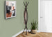 I 2016 Coat Rack - 72"H / Espresso Metal Contemporary Style - Furniture Depot