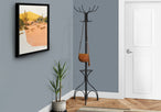 I 2031 Coat Rack - 70"H / Black Metal With An Umbrella Holder - Furniture Depot