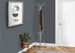 I 2032 Coat Rack - 70"H / Silver Metal With An Umbrella Holder - Furniture Depot