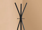 I 2051 Coat Rack - 72"H / Black Metal Contemporary Style - Furniture Depot (7881078374648)