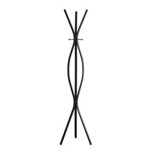 Load image into Gallery viewer, I 2051 Coat Rack - 72&quot;H / Black Metal Contemporary Style - Furniture Depot (7881078374648)