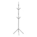 I 2058 Coat Rack - 70"H / Silver Metal - Furniture Depot