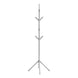 I 2058 Coat Rack - 70"H / Silver Metal - Furniture Depot