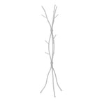 I 2061 Coat Rack - 74"H / Hammered Silver Metal - Furniture Depot (7881079226616)