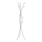 I 2061 Coat Rack - 74"H / Hammered Silver Metal - Furniture Depot (7881079226616)