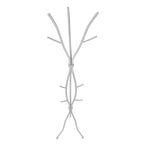 I 2061 Coat Rack - 74"H / Hammered Silver Metal - Furniture Depot (7881079226616)