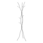 I 2061 Coat Rack - 74"H / Hammered Silver Metal - Furniture Depot (7881079226616)
