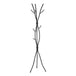 I 2062 Coat Rack - 74"H / Hammered Black Metal - Furniture Depot