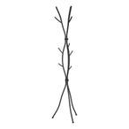 I 2062 Coat Rack - 74"H / Hammered Black Metal - Furniture Depot