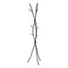 I 2062 Coat Rack - 74"H / Hammered Black Metal - Furniture Depot