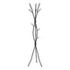 I 2062 Coat Rack - 74"H / Hammered Black Metal - Furniture Depot