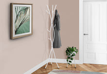 Load image into Gallery viewer, I 2063 Coat Rack - 74&quot;H / White Metal - Furniture Depot (7881079521528)