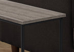 I 2075 Accent Table - 22"H / Dark Taupe / Black Metal - Furniture Depot (7881080242424)