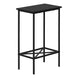 I 2078 Accent Table - 24"H / Black / Black Metal - Furniture Depot (7881080570104)