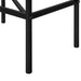 I 2078 Accent Table - 24"H / Black / Black Metal - Furniture Depot (7881080570104)