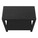 I 2081 Accent Table - 22"H / Black / Black Metal - Furniture Depot (7881080897784)