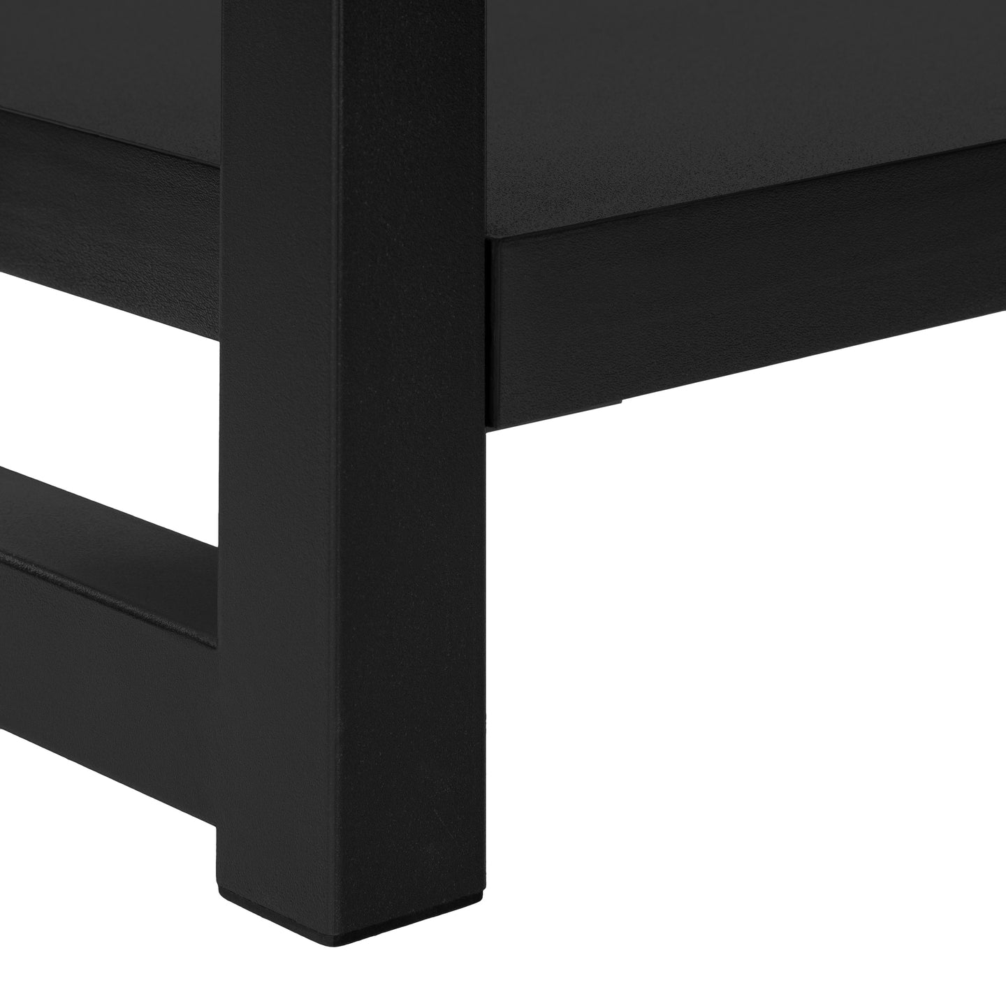 I 2081 Accent Table - 22"H / Black / Black Metal - Furniture Depot (7881080897784)