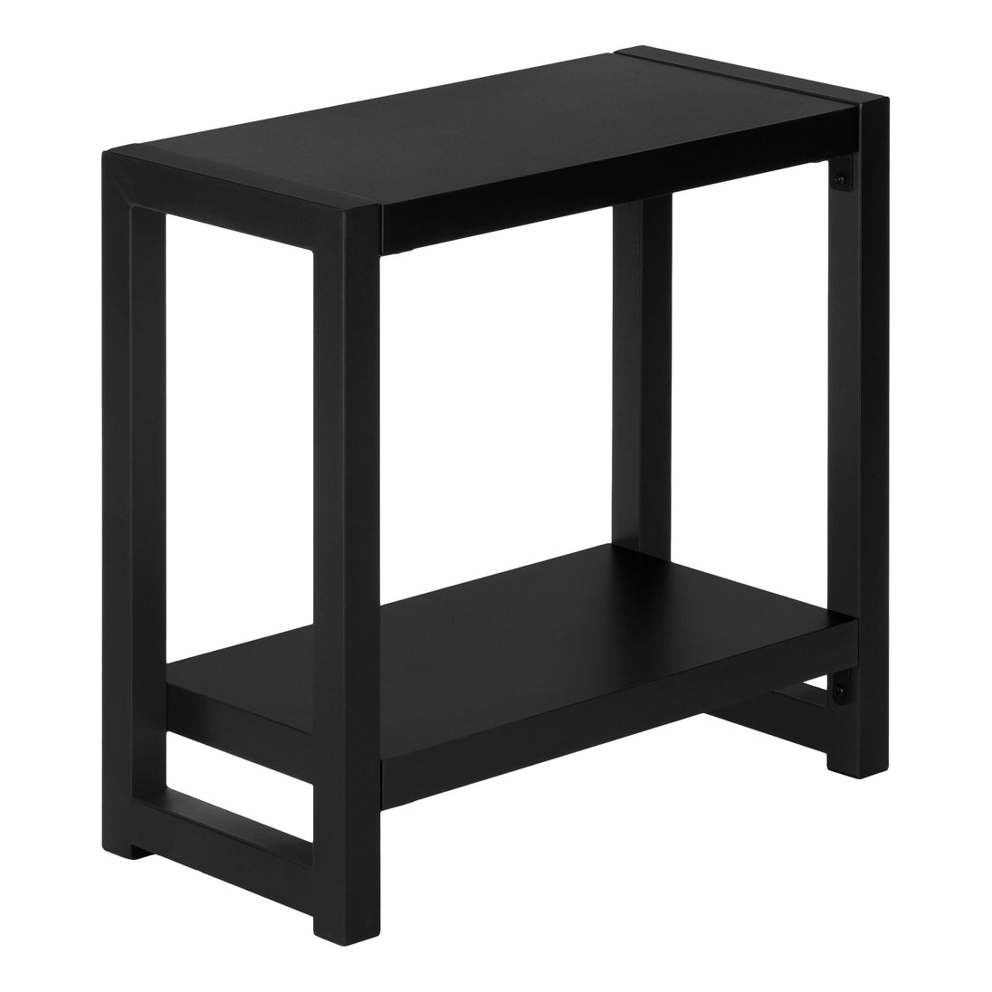 I 2081 Accent Table - 22"H / Black / Black Metal - Furniture Depot (7881080897784)